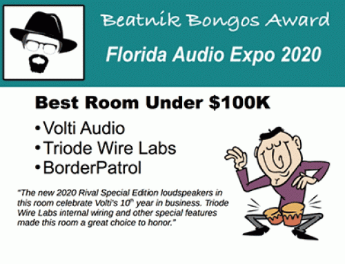 Beatnik Bongo Award – Florida Audio Expo